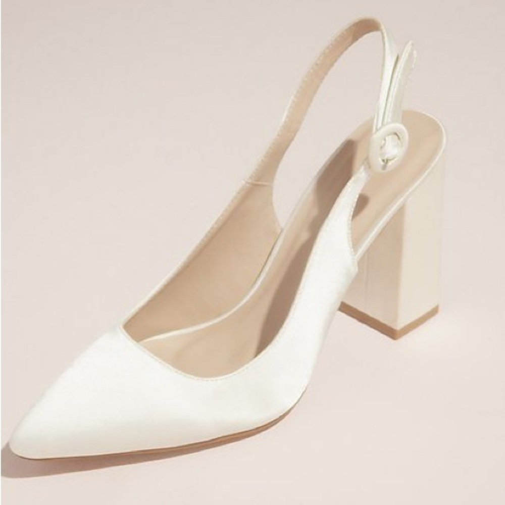 David’s bridal shoes - Worn only inside for 2 hours